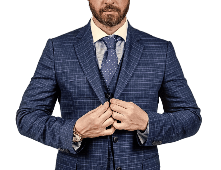 Executive Pinstripe Suit